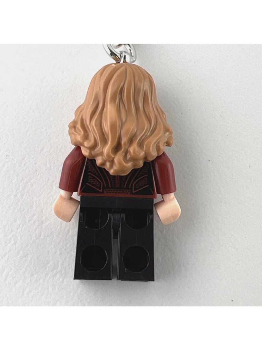 LEGO Scarlet Witch Minifigure Keychain 3" Wanda Maximoff Infinity Saga Marvel - Picture 4 of 8